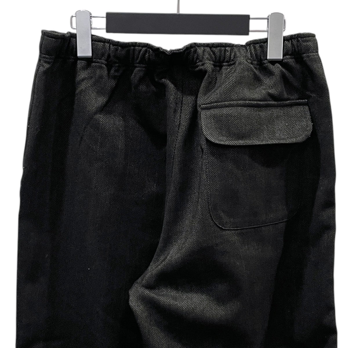 24AW ヘリンボーン柄イージーパンツ String Cuff Balloon Pant - Poly Herringbone ストリングカフ バルーンパンツ ポリヘリンボーン PU478