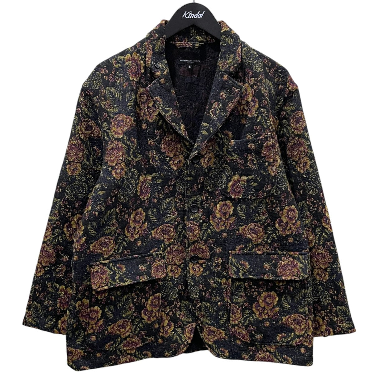 24AW ジャガード織り3Bジャケット Loiter Jacket - CP Floral Jacquard ロイタージャケット - コットン ポリエステル フローラル ジャカード PS188