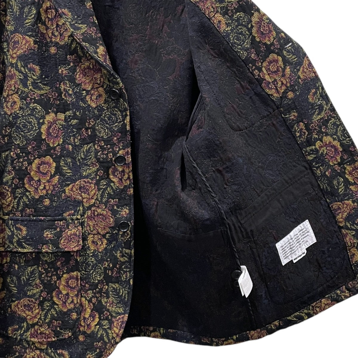 24AW ジャガード織り3Bジャケット Loiter Jacket - CP Floral Jacquard ロイタージャケット - コットン ポリエステル フローラル ジャカード PS188