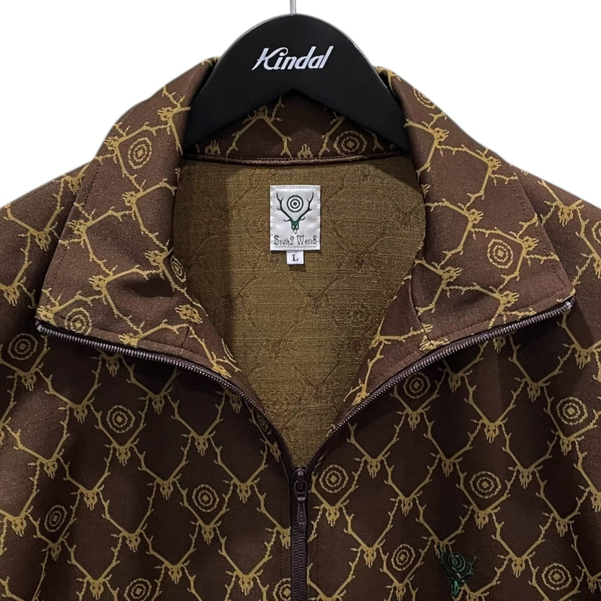 24SS ジップアップジャケット Trainer Jacket - Poly Jq． トレーナージャケット ポリジャカード OT597