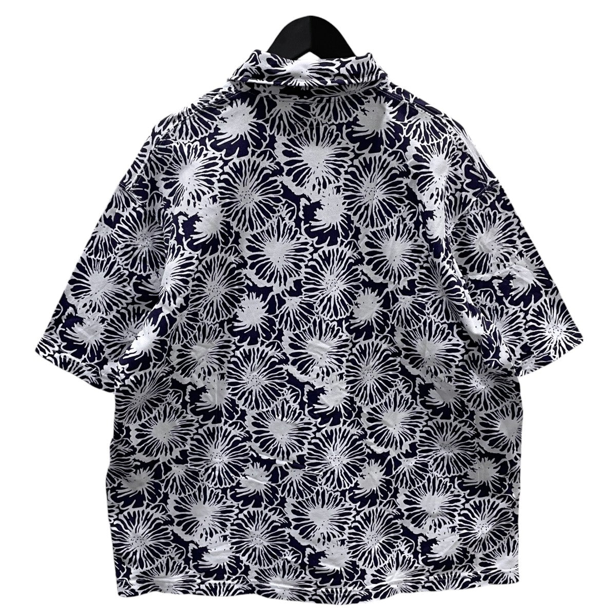 半袖ポロシャツ Polo Shirt - Cotton Floral Pique ポロ シャツ - コットン フローラル ピケ
