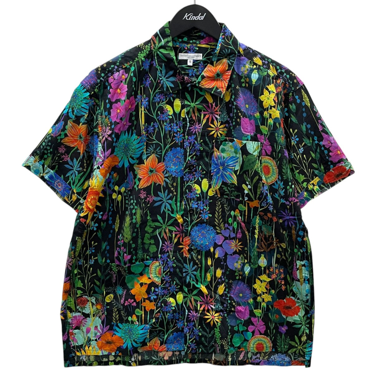 24SS フラワープリント半袖シャツ Camp Shirt - Cotton Floral Lawn キャンプシャツ コットン フローラル ローン OR018
