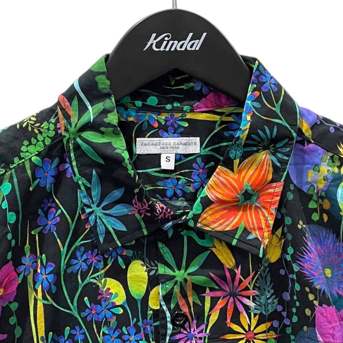 24SS フラワープリント半袖シャツ Camp Shirt - Cotton Floral Lawn キャンプシャツ コットン フローラル ローン OR018