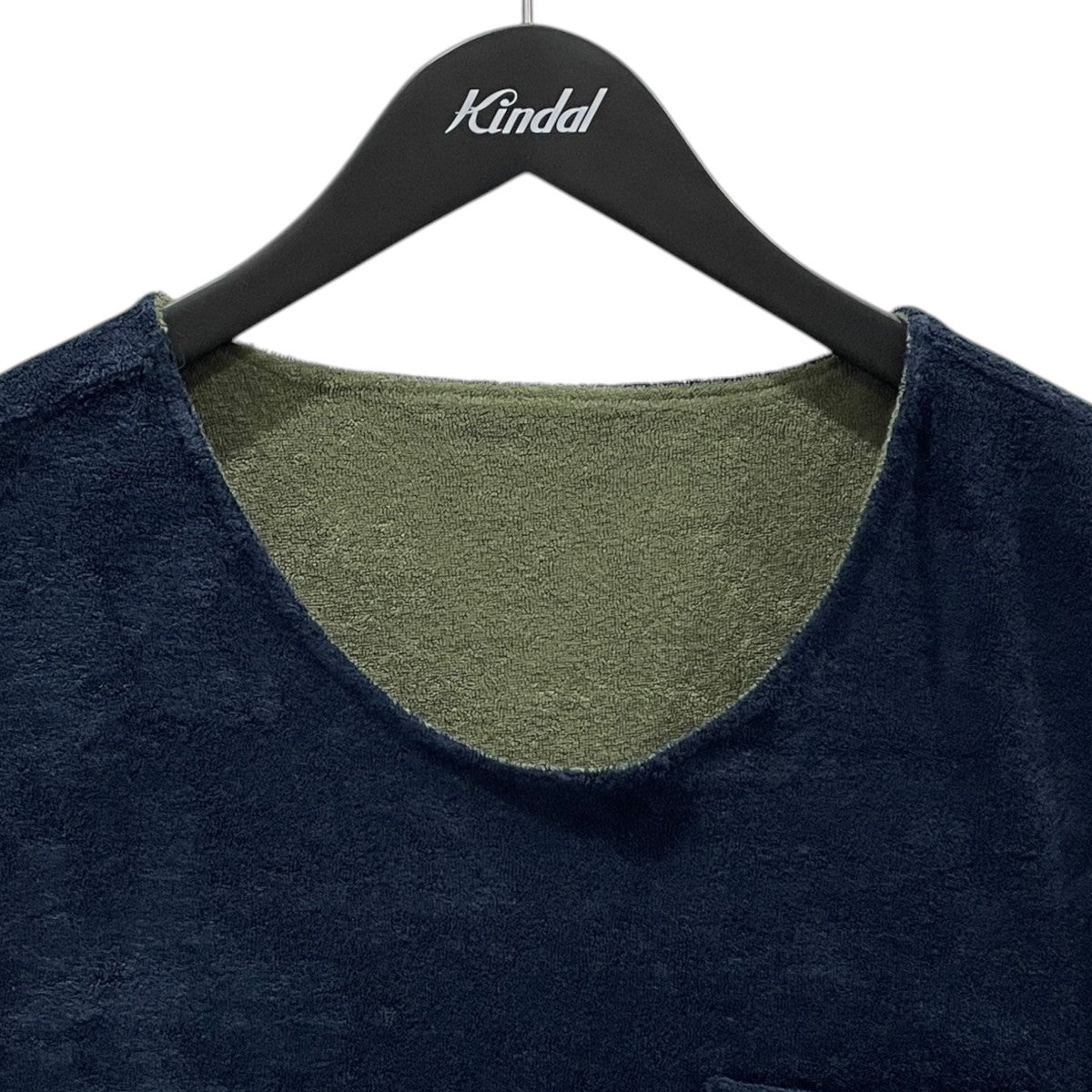 24SS リバーシブルベスト コットンポリエステル ベロア Reversible Vest - CP Velour ベスト OT277