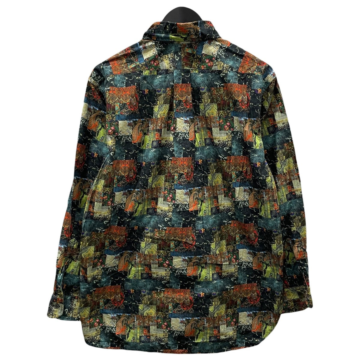 パッチワークプリントボタンダウンシャツ 19 Century BD Shirt - Patchwork Print - Multi Color LN007