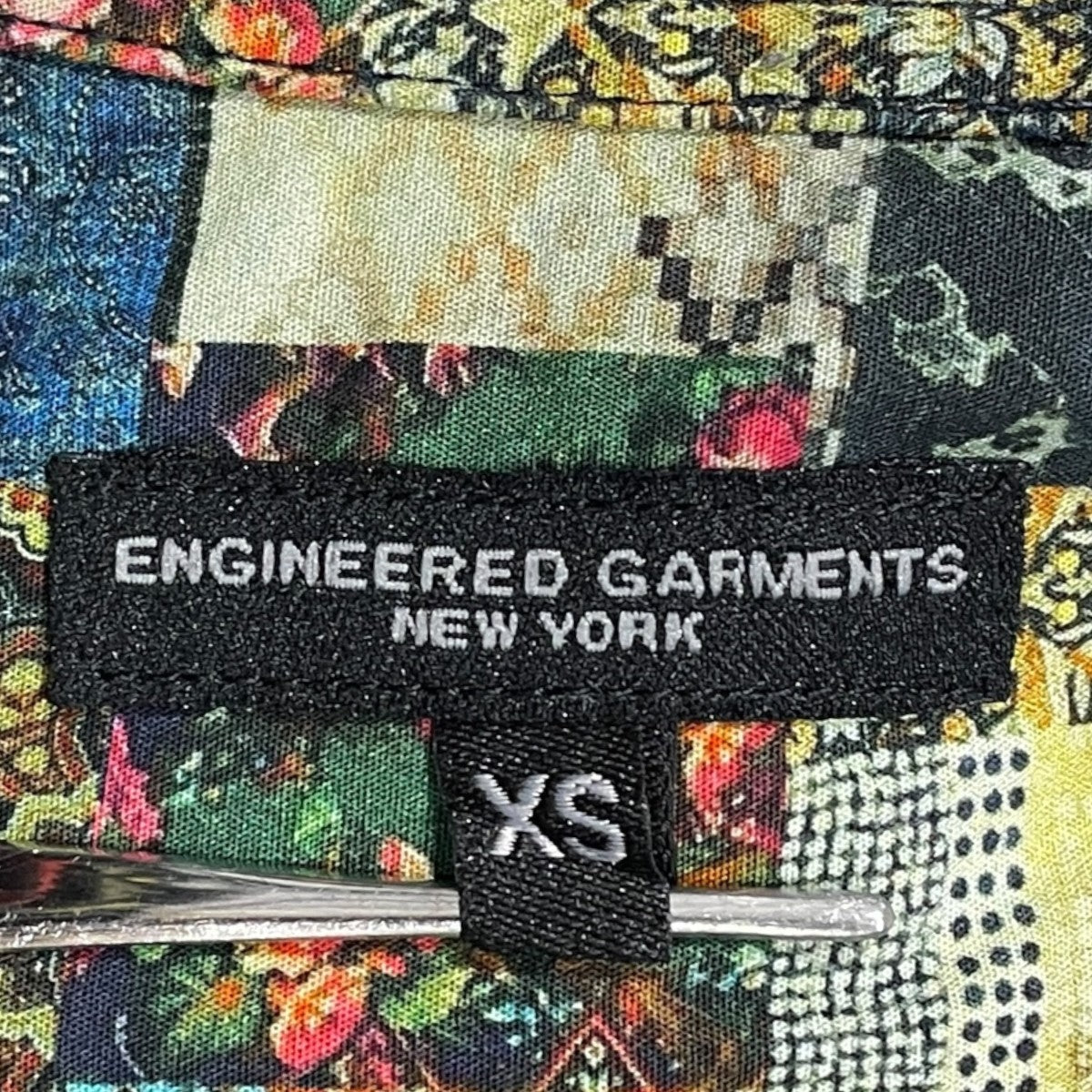 パッチワークプリントボタンダウンシャツ 19 Century BD Shirt - Patchwork Print - Multi Color LN007