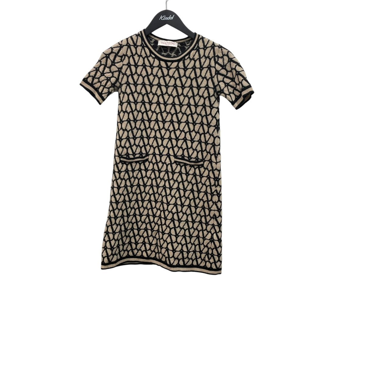 VALENTINO ニットワンピース4B3KD11I8DT 古着・中古-1枚目のアイテム画像