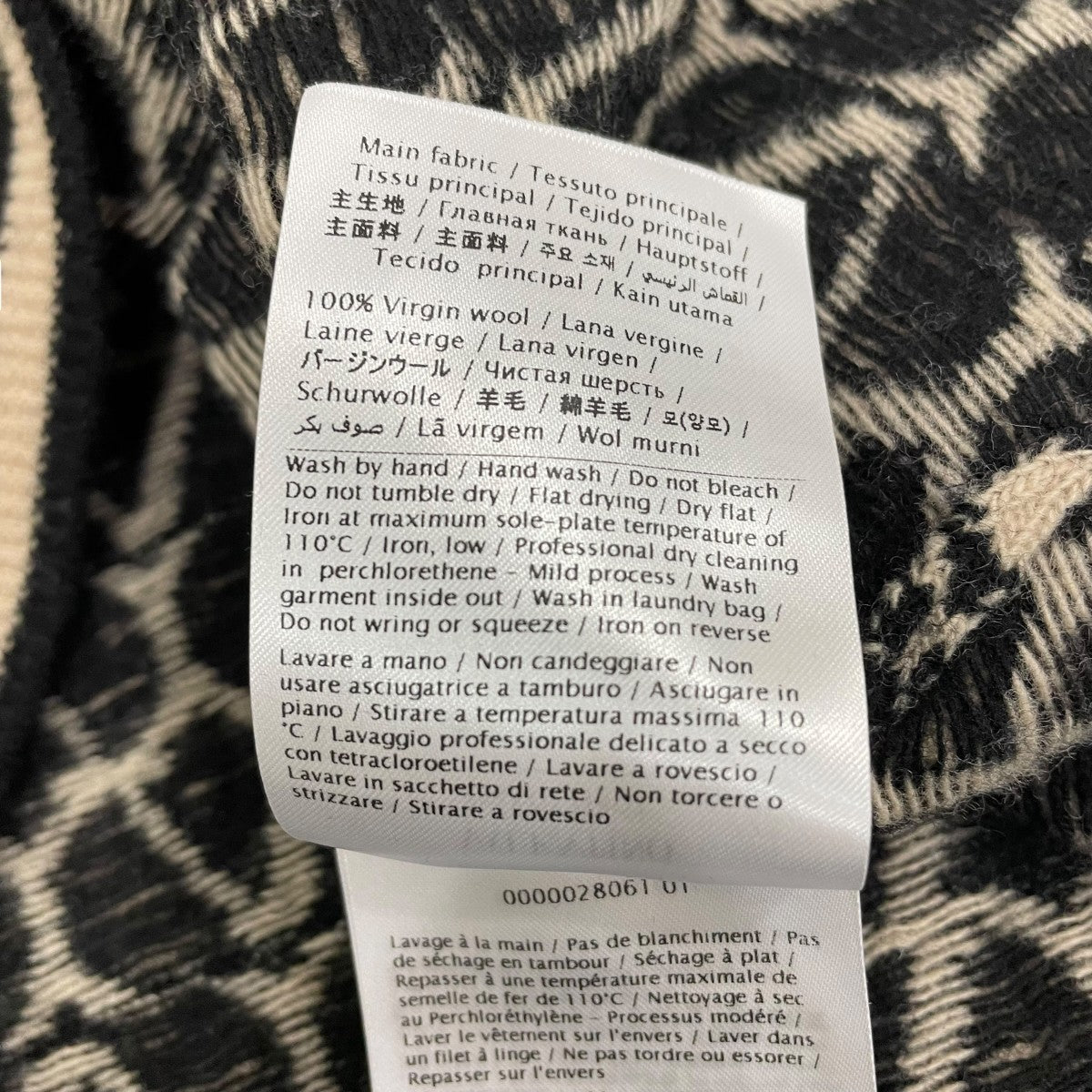 VALENTINO ニットワンピース4B3KD11I8DT 古着・中古-7枚目のアイテム画像