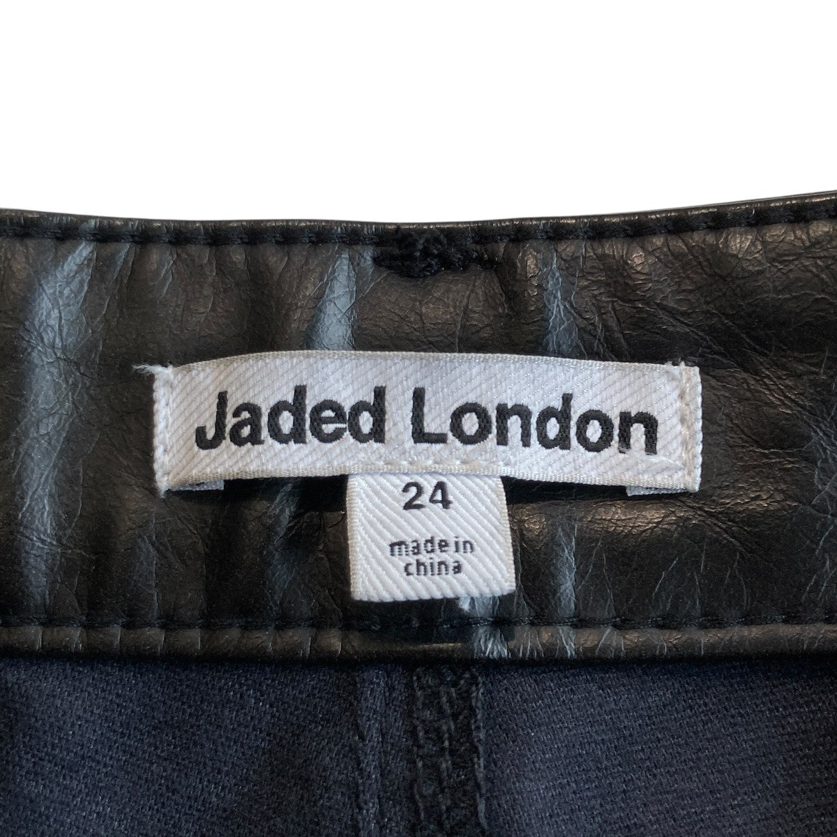 JADED LONDON(ジェイデッドロンドン) パンツ ブラック サイズ 24