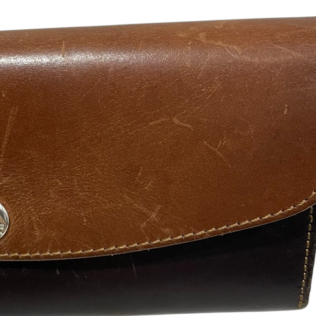 MOTO(モト) バイカラーレザーロングウォレット LW2C(LONG WALLET COMBI
