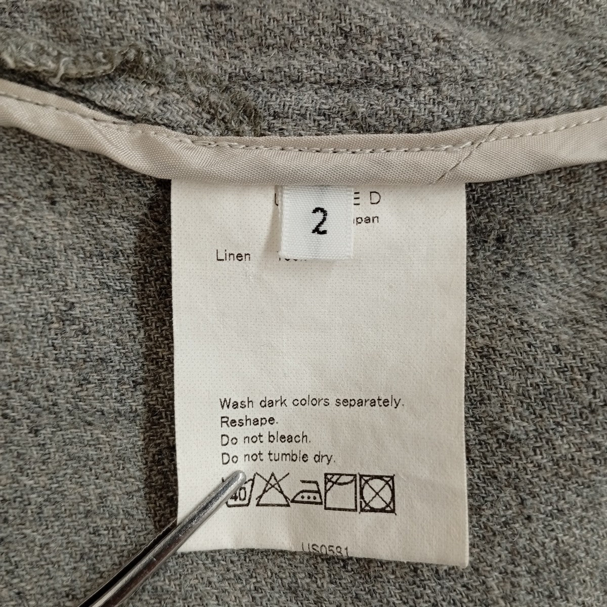 UNUSED シャツ 古着・中古-5枚目のアイテム画像