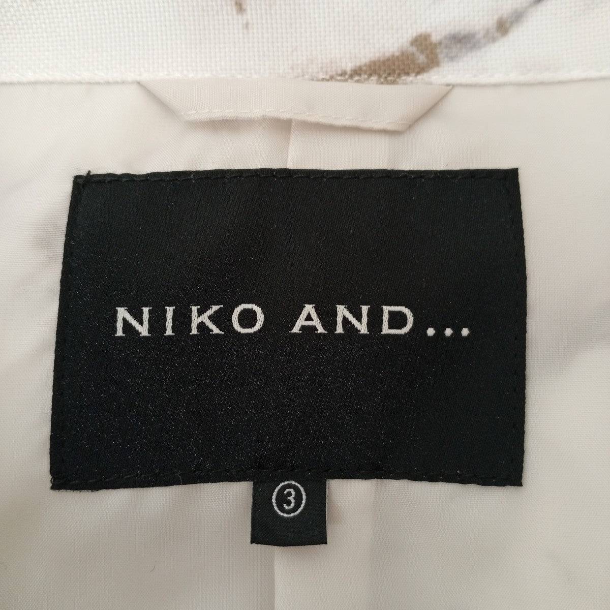 niko and シャツジャケットH211MJ15TO 古着・中古-3枚目のアイテム画像