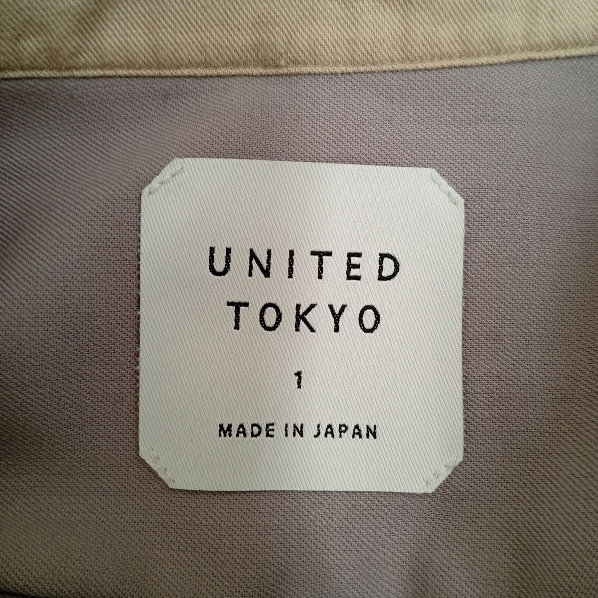UNITED TOKYO 長袖シャツ407100024 古着・中古-3枚目のアイテム画像