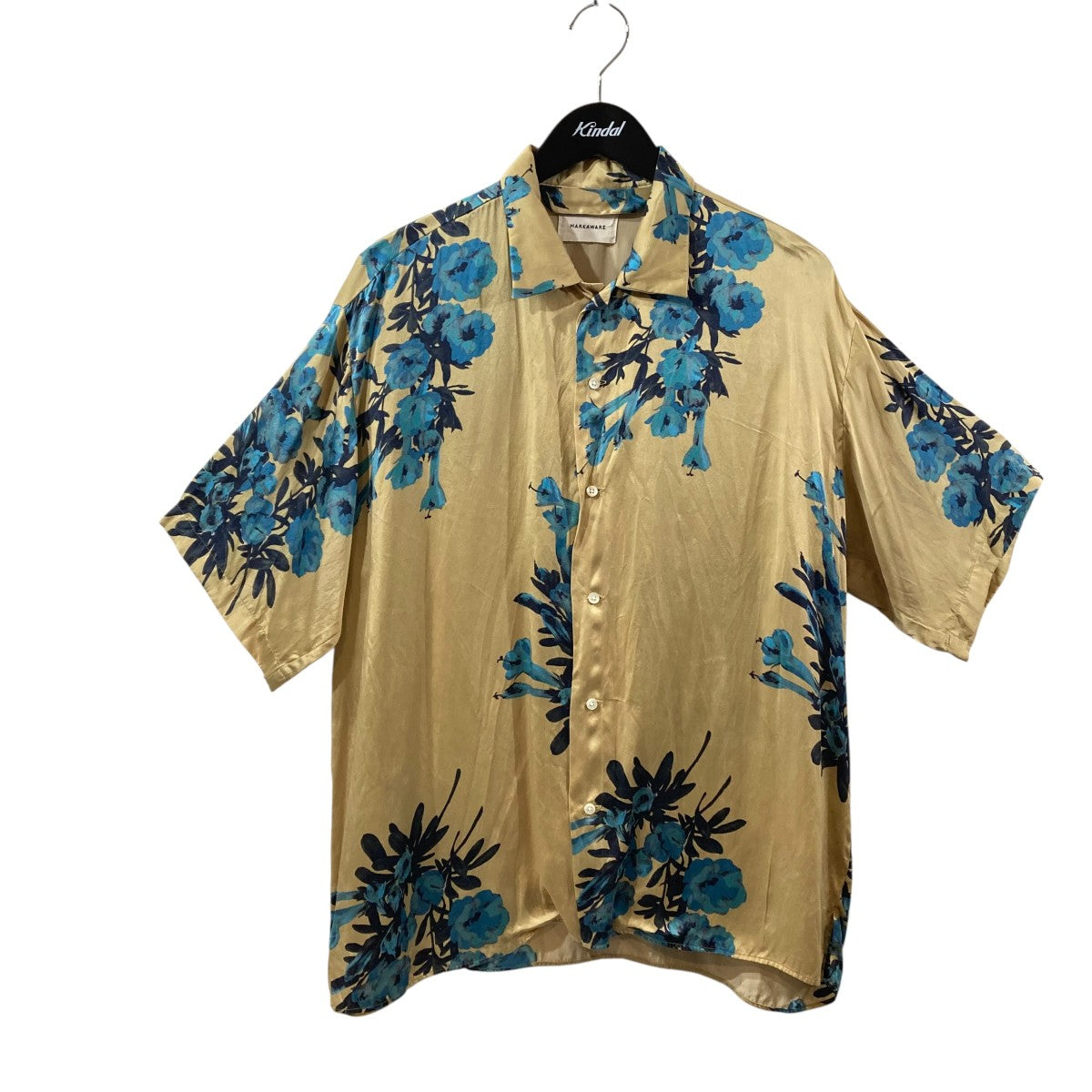 MARKAWARE 花柄半袖シャツ 古着・中古-1枚目のアイテム画像