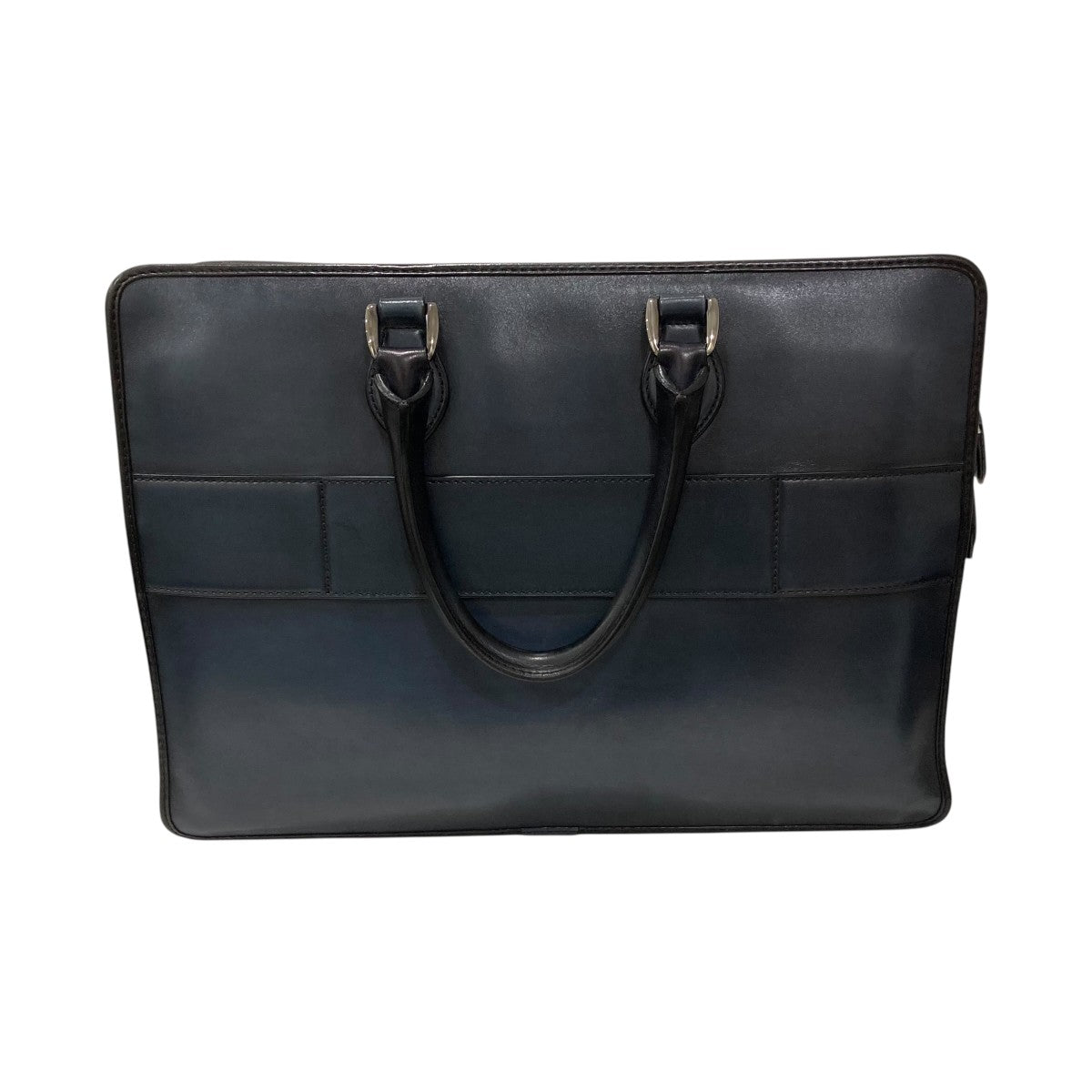 【希少品】ベルルッティ F007 トリヨンレザー ブリーフケース バッグ 限定 Berluti(ベルルッティ) Deux Joursブリーフケース ネイビー｜【公式