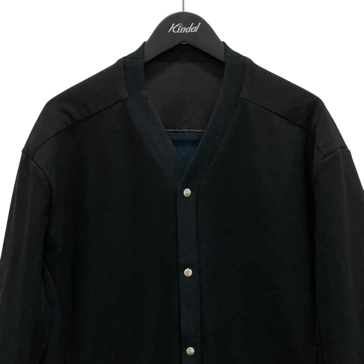 THE TOKYO Aerogel Fabric Snap Cardiganノーカラージャケット264531009 古着・中古-2枚目のアイテム画像