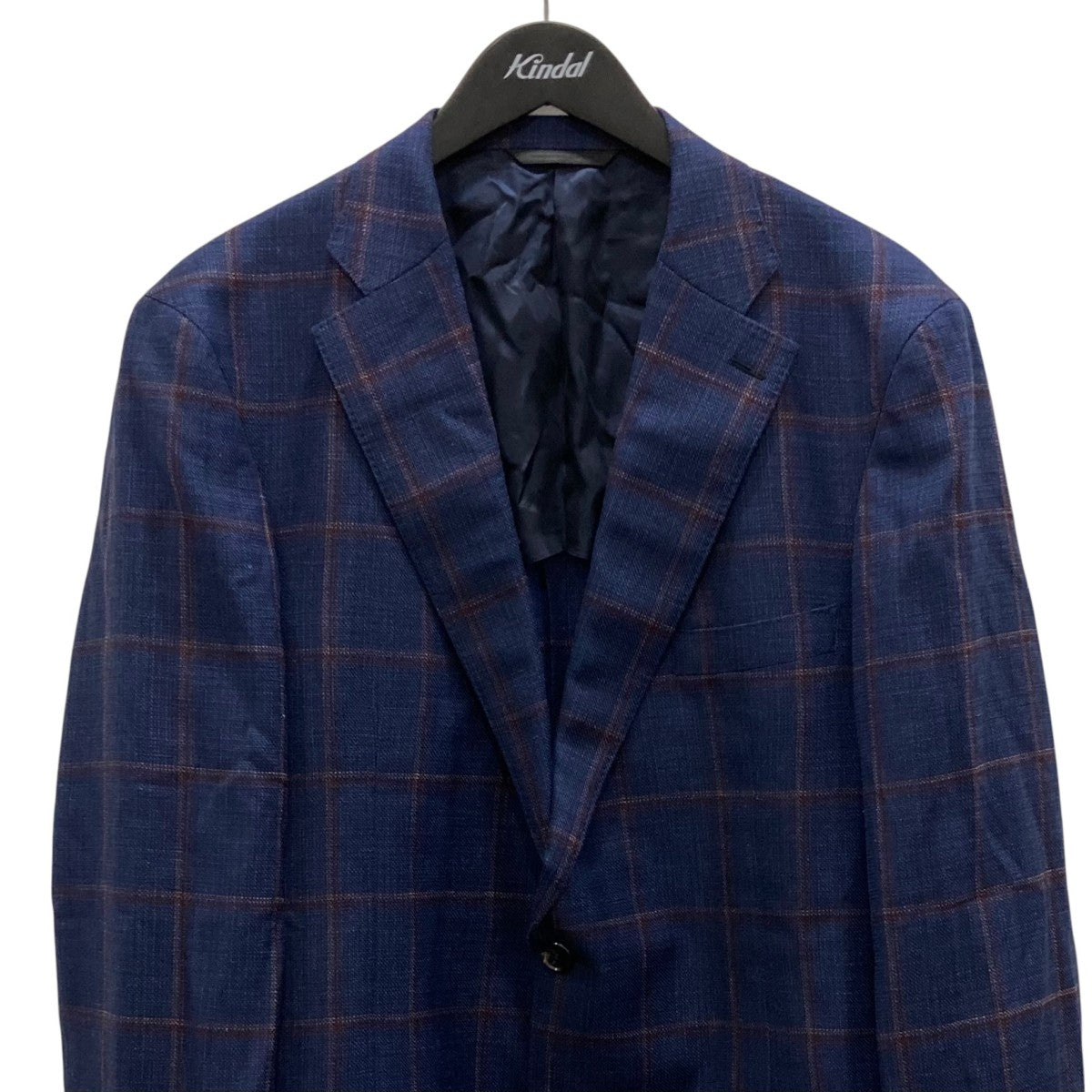D’URBAN LORO PIANA ×ウールシルクテーラードジャケット1105204031 古着・中古-2枚目のアイテム画像