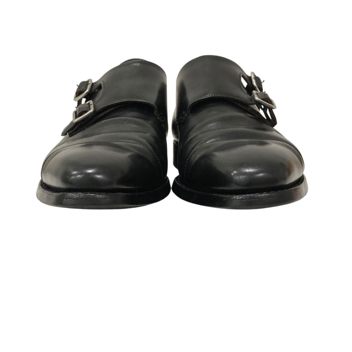 Crockett ＆ Jones ダブルモンクレザーシューズX35167 古着・中古-8枚目のアイテム画像