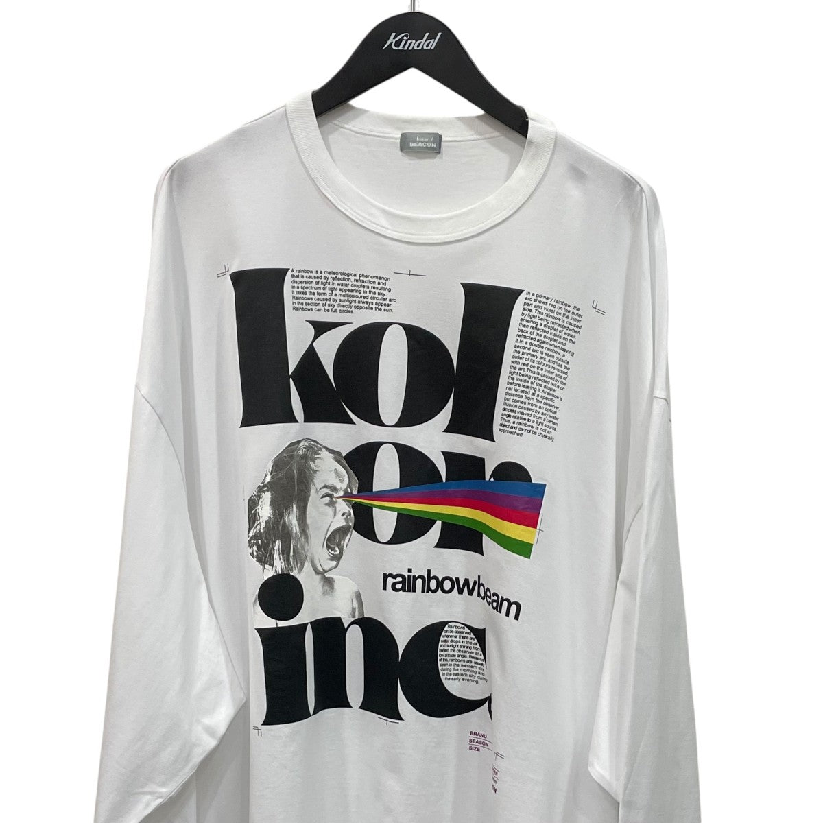 kolor／BEACON ロングカットソー25WBMT11236 古着・中古-2枚目のアイテム画像