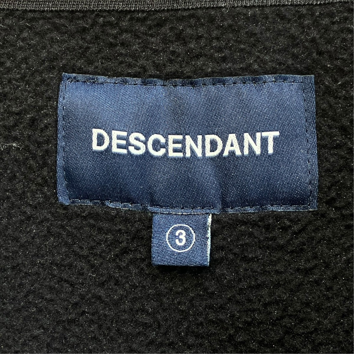 DESCENDANT フリースジャケット 古着・中古-5枚目のアイテム画像