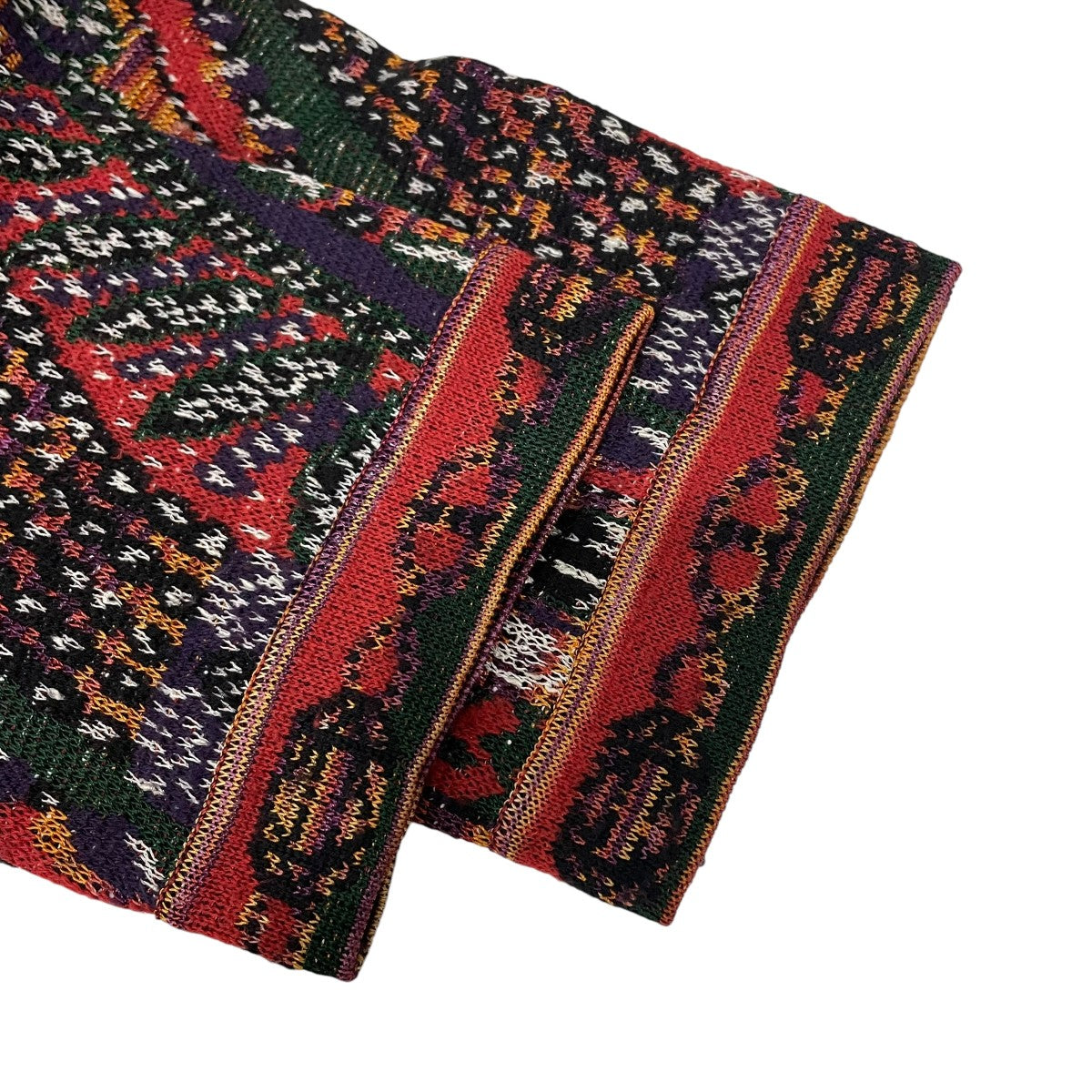 MISSONI 総柄ニットカーディガンDTK392 古着・中古-4枚目のアイテム画像