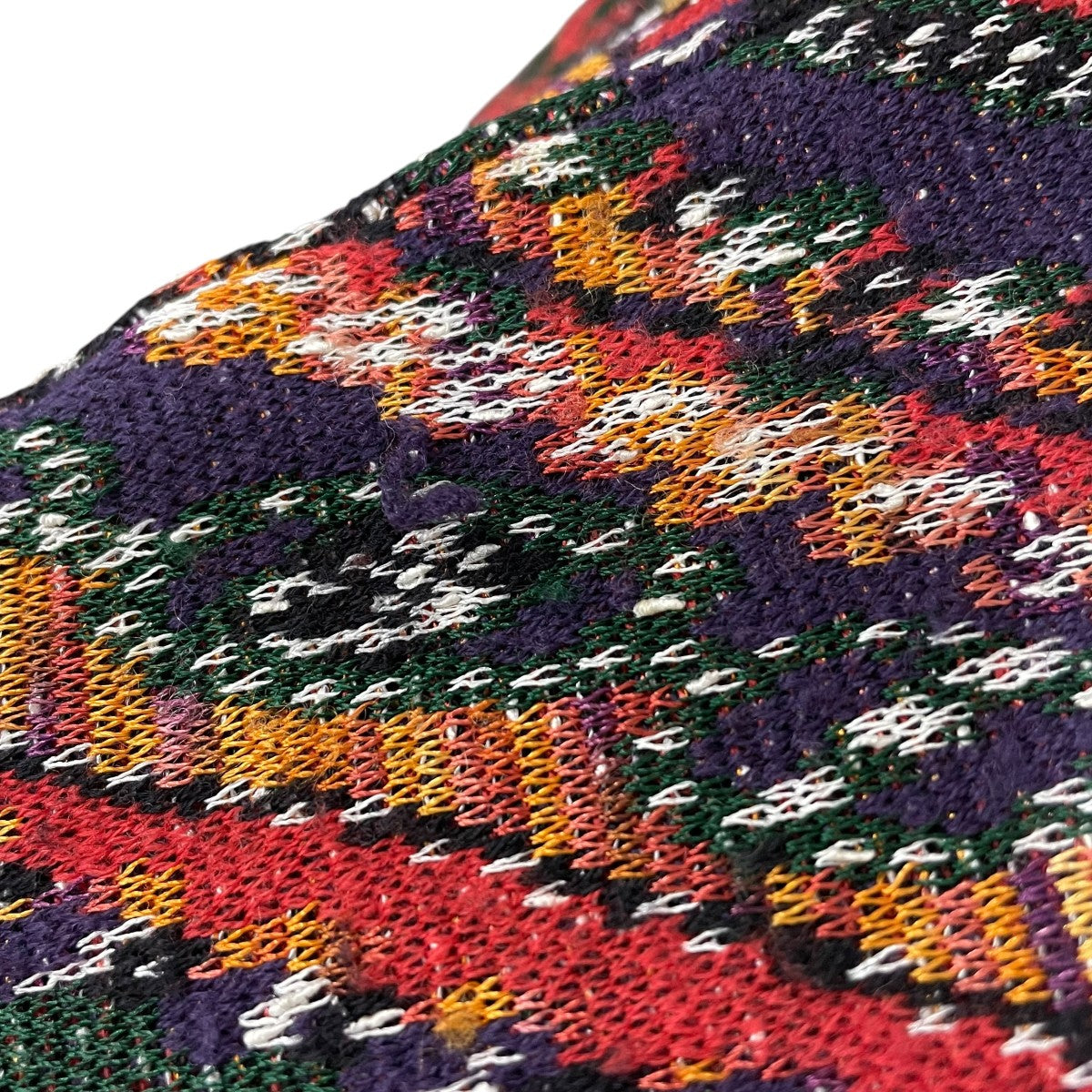 MISSONI 総柄ニットカーディガンDTK392 古着・中古-6枚目のアイテム画像