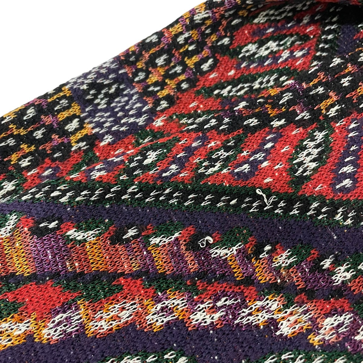 MISSONI 総柄ニットカーディガンDTK392 古着・中古-7枚目のアイテム画像