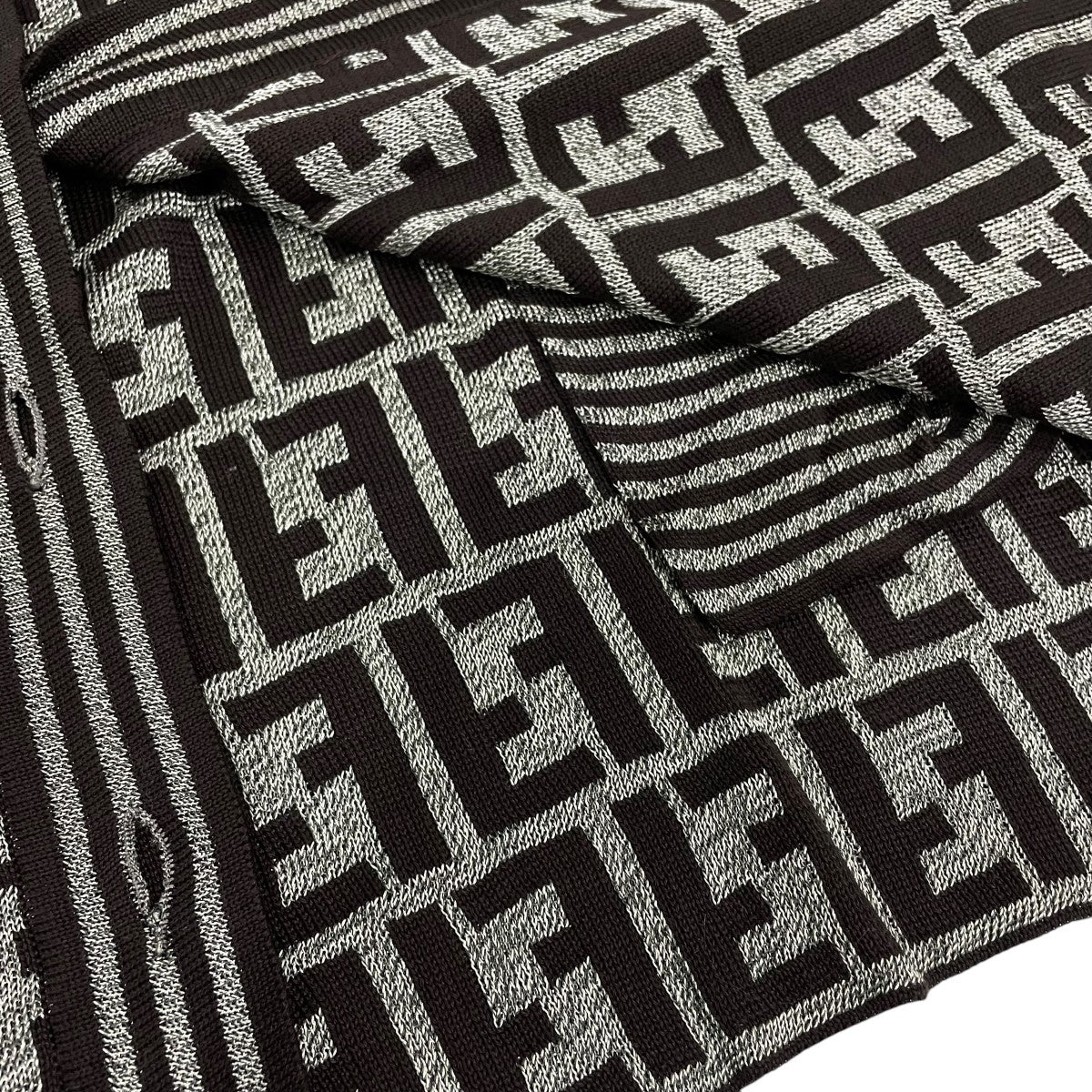 FENDI ズッカ柄カーディガン 古着・中古-5枚目のアイテム画像