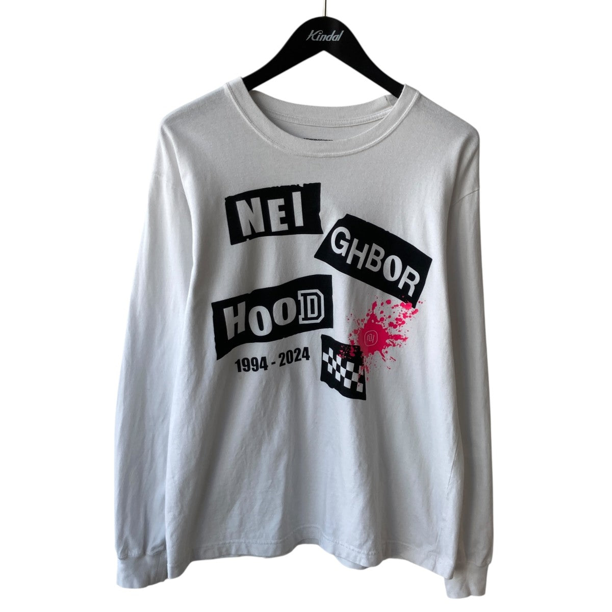 NEIGHBORHOOD NH ． TEE LSー10ロングカットソー242PCNHーLT10 古着・中古-1枚目のアイテム画像