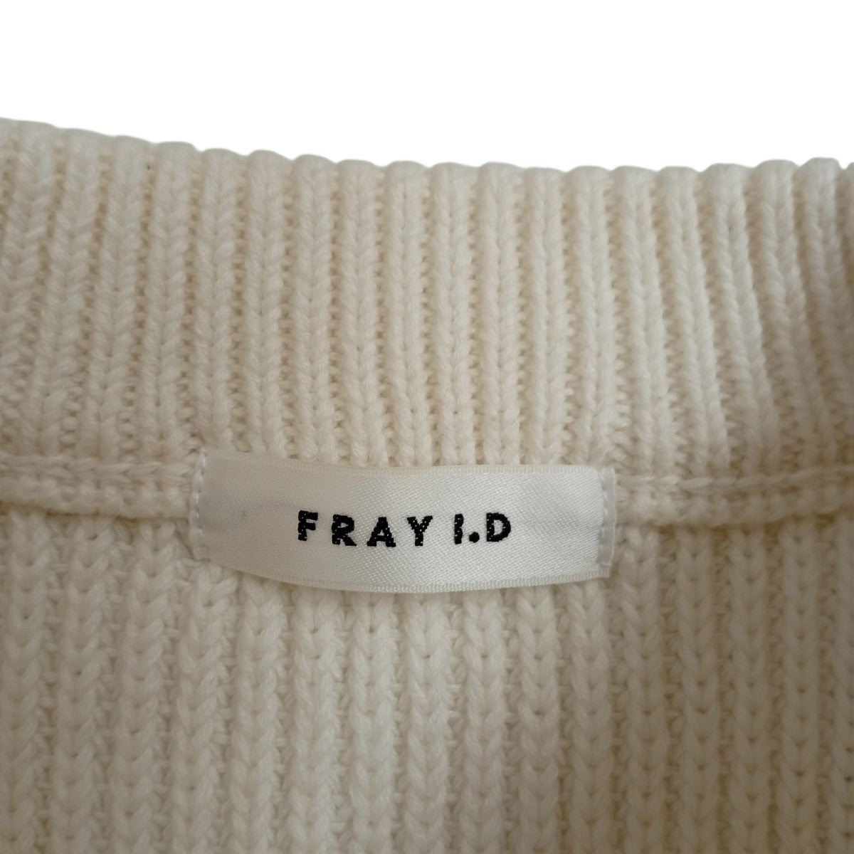 FRAY ID 半袖ニットFWNT241125 古着・中古-3枚目のアイテム画像