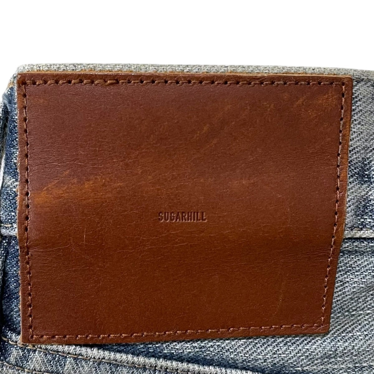 SUGARHILL(シュガーヒル) 24AW 箔押し加工デニムパンツ FOILED DENIM