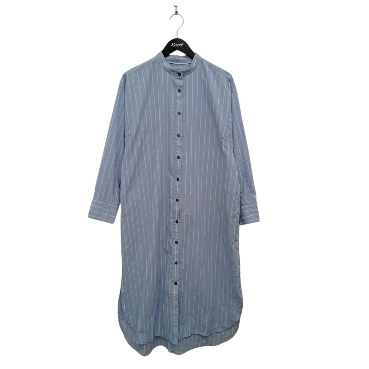 ottilie ストライプロングシャツWON4305 古着・中古-1枚目のアイテム画像