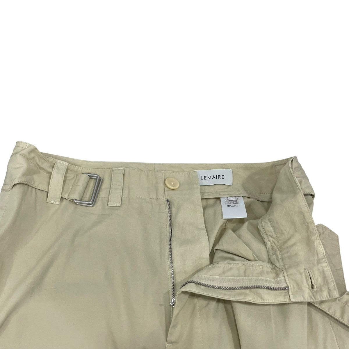 LEMAIRE ベルテッドパンツMP221 PA309 古着・中古-3枚目のアイテム画像