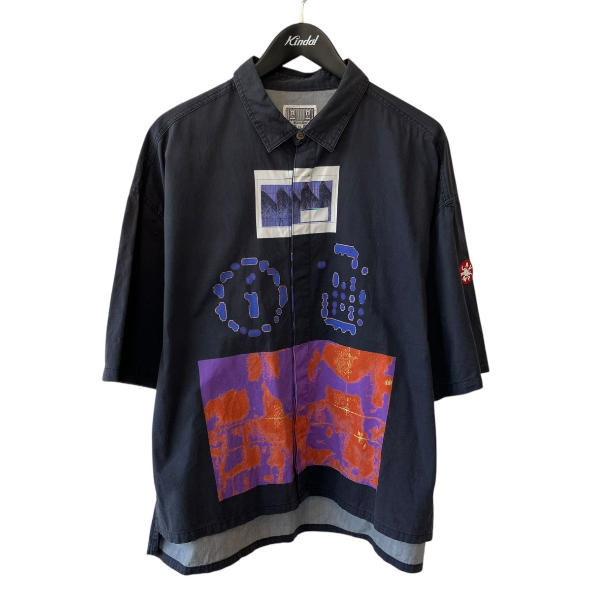 C．E p indexed SHORT SLEEVE SHIRT半袖シャツCES26SH11 古着・中古-1枚目のアイテム画像