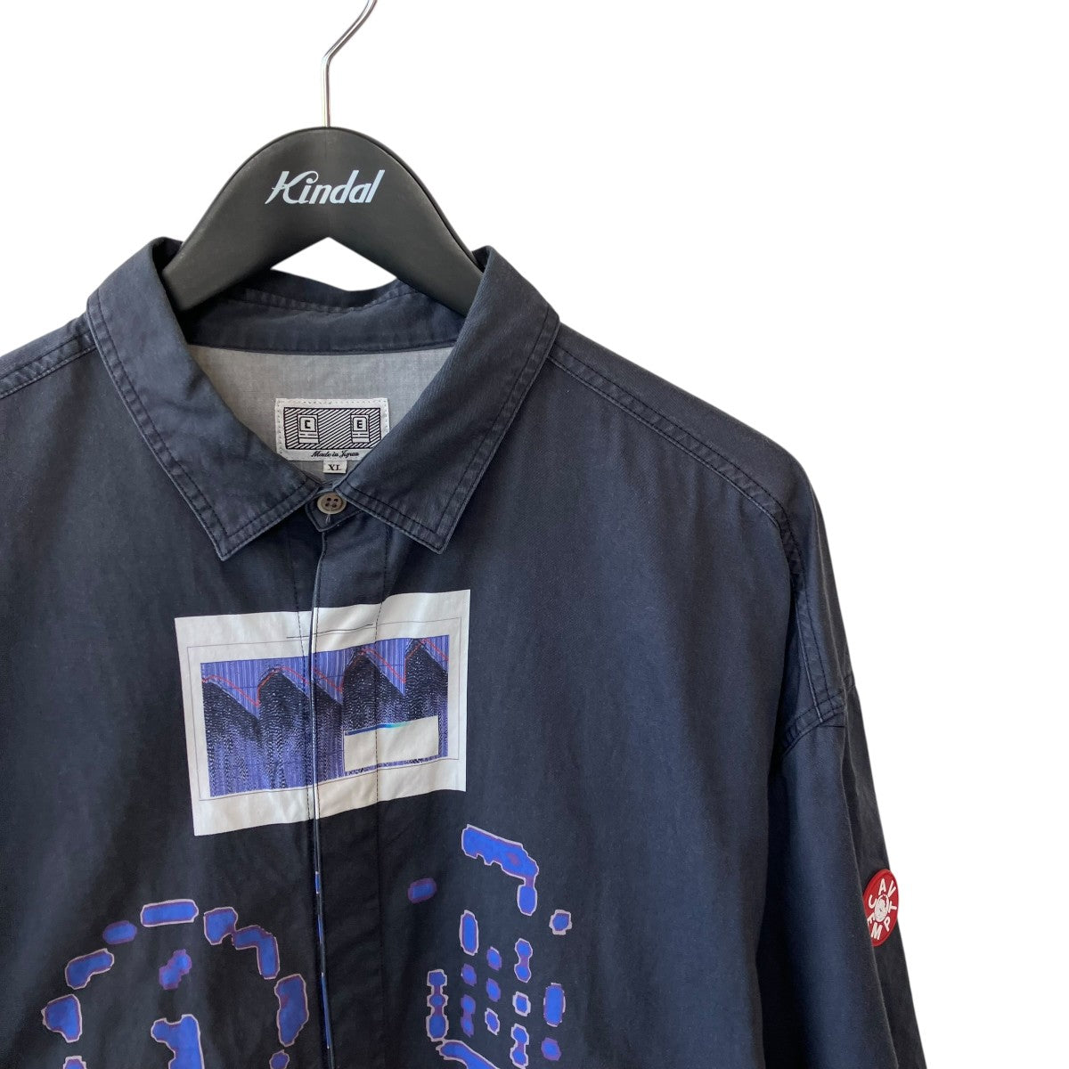 C．E p indexed SHORT SLEEVE SHIRT半袖シャツCES26SH11 古着・中古-3枚目のアイテム画像