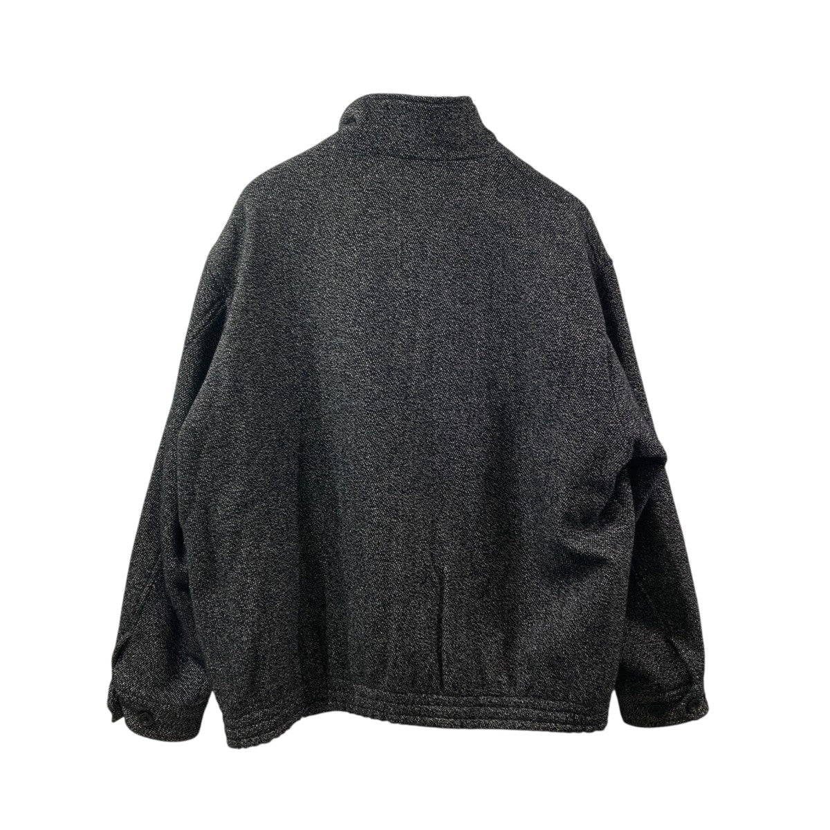 WOOL SILK KERSEY ZIP UP JKTジャケットUBS47-KC206-B