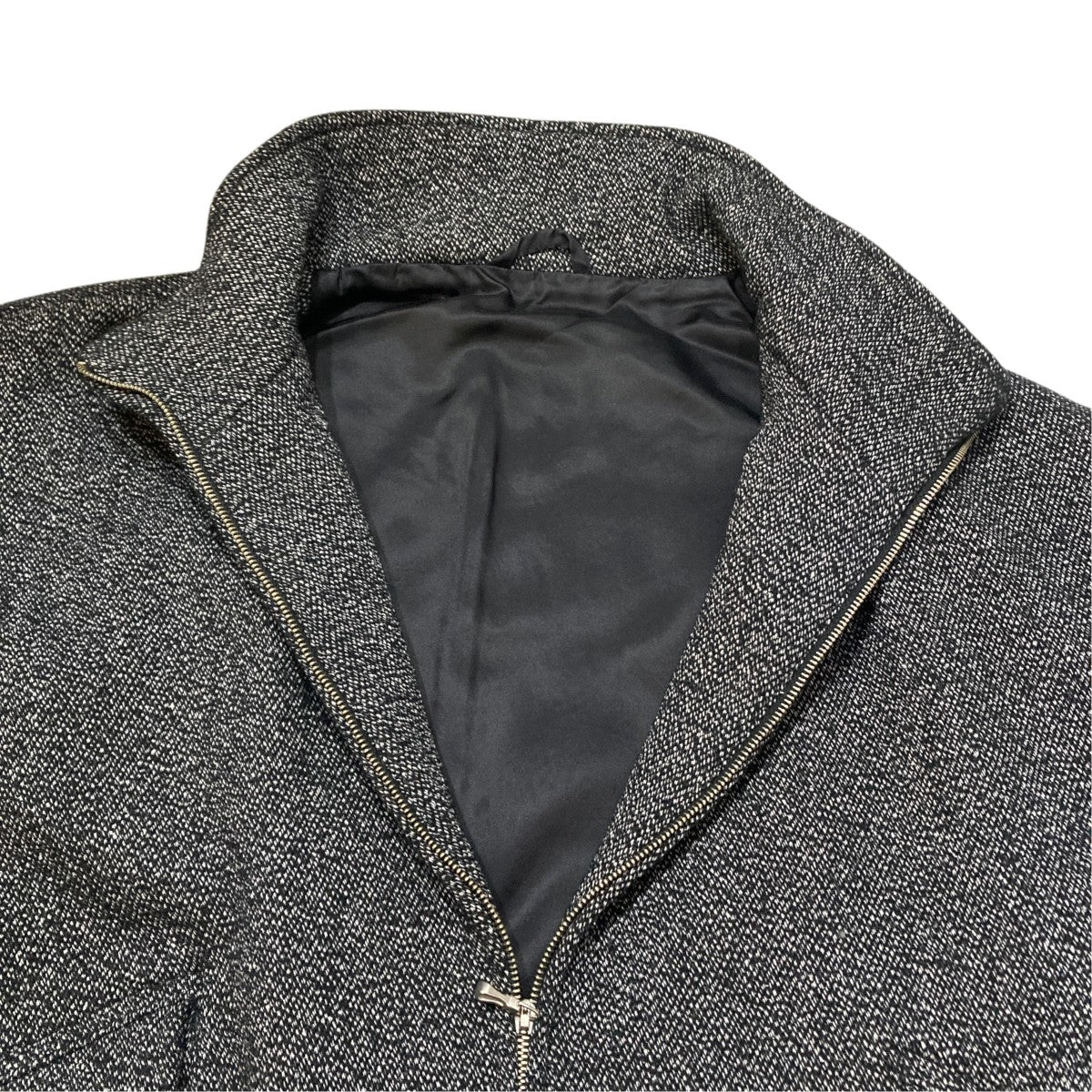 WOOL SILK KERSEY ZIP UP JKTジャケットUBS47-KC206-B