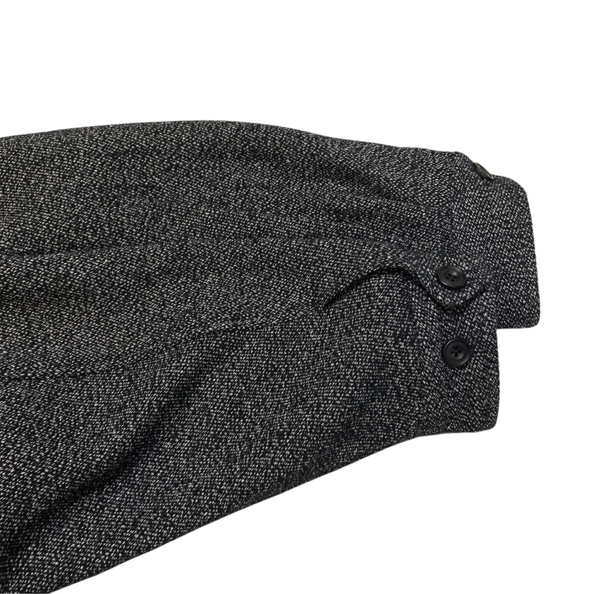 WOOL SILK KERSEY ZIP UP JKTジャケットUBS47-KC206-B