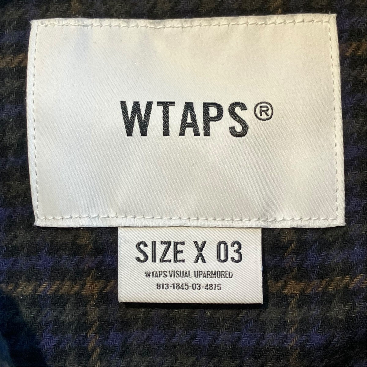WTAPS 24AWDeck ／ LS ／ Cotton Twill Textileシャツ242WVDT-SHM03 古着・中古-5枚目のアイテム画像