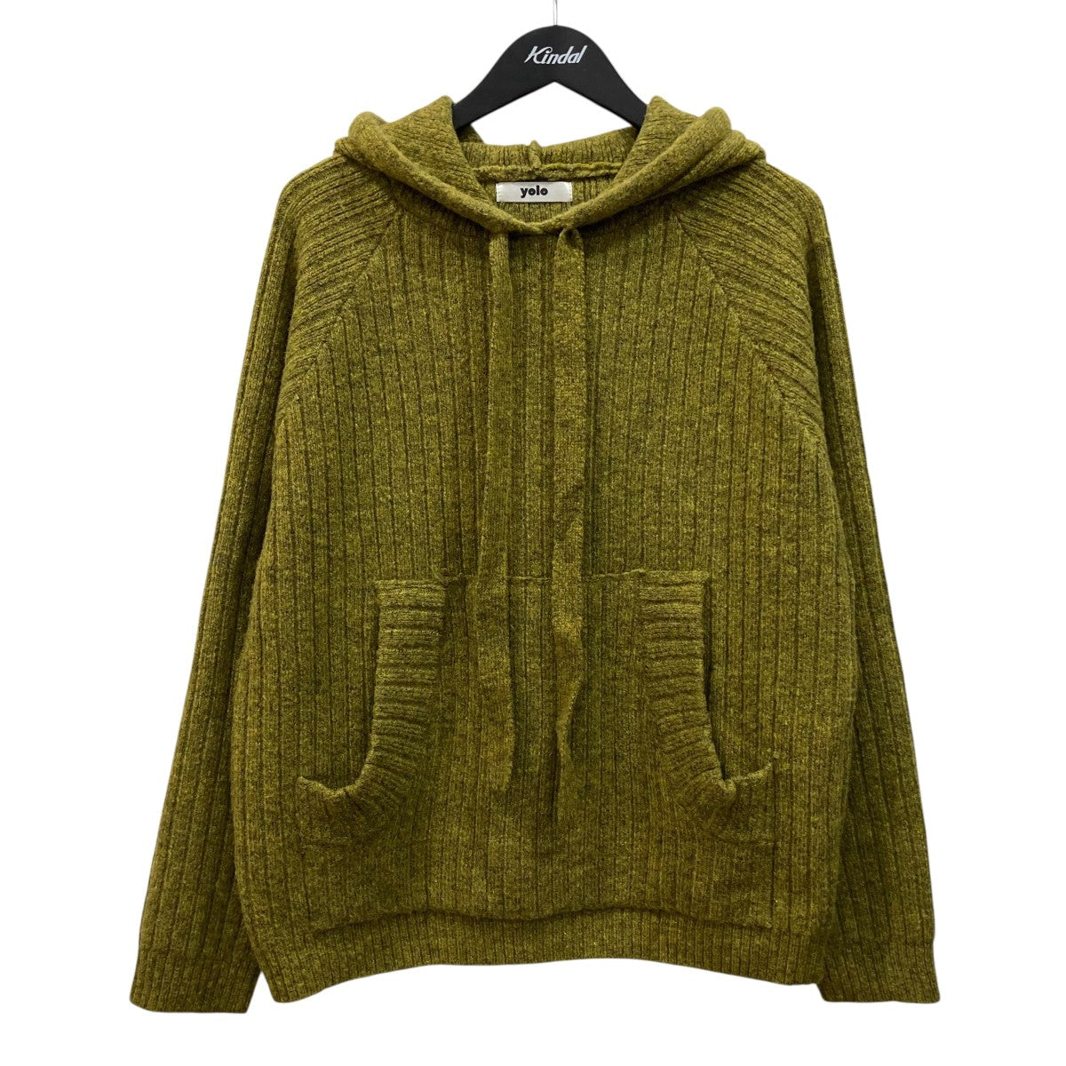 YOLO ニットパーカー 古着・中古-1枚目のアイテム画像