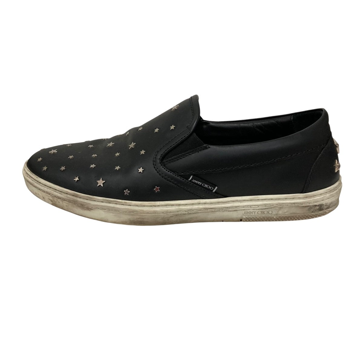 JIMMY CHOO(ジミーチュウ) スター スタッズスニーカー ブラック サイズ