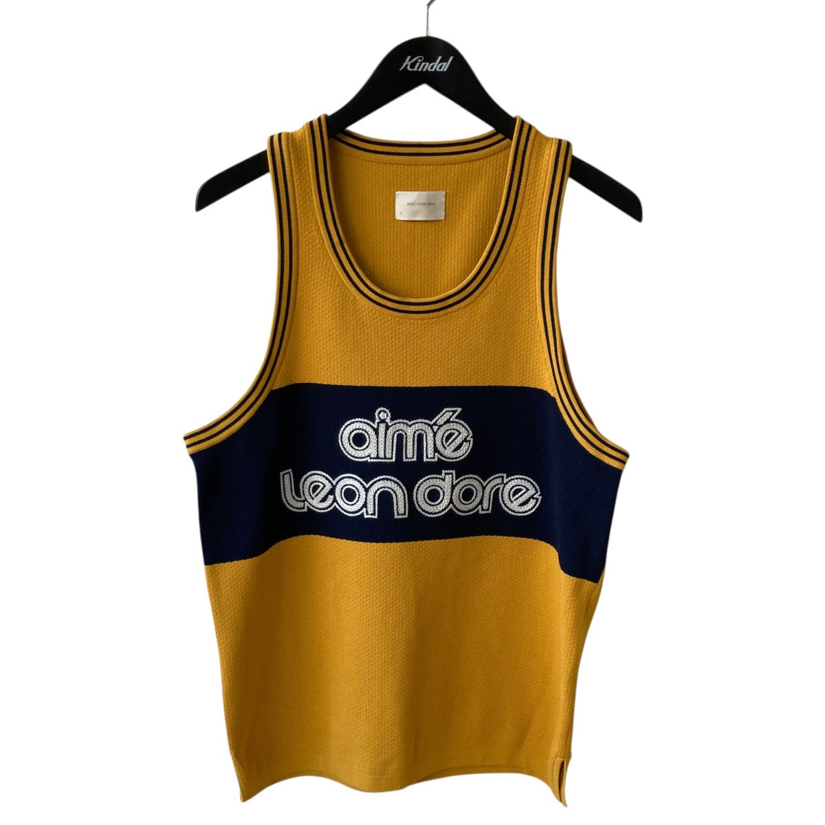 Aime Leon Dore(エメ レオン ドレ) タンクトップ イエロー サイズ S