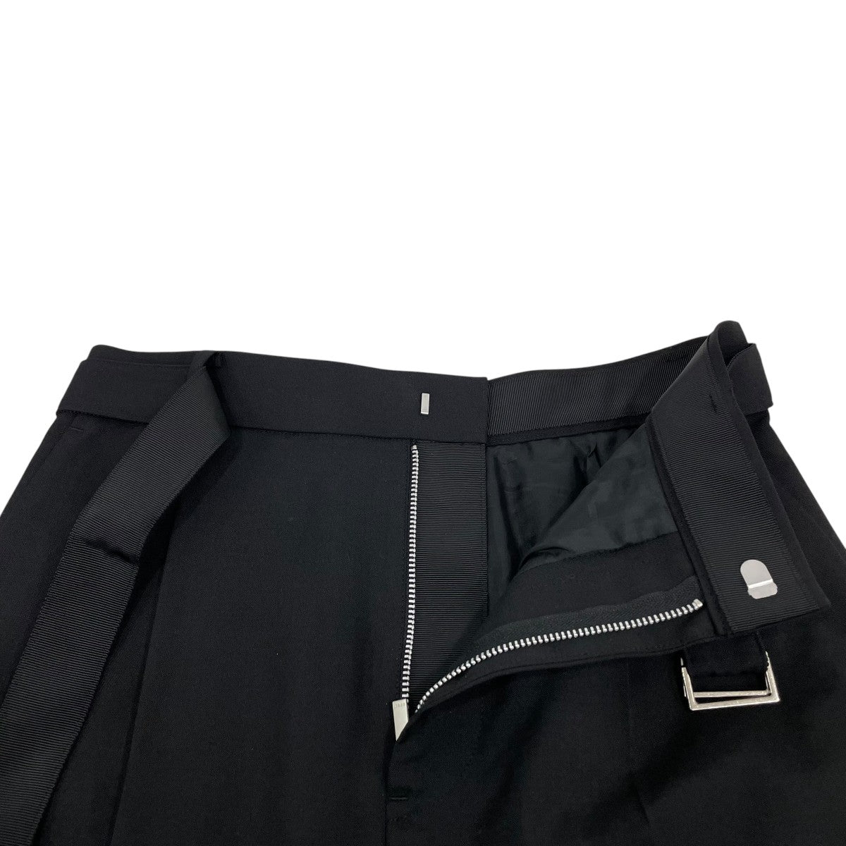 sacai(サカイ) ロングスカートSCW327 SCW327 ブラック サイズ 1