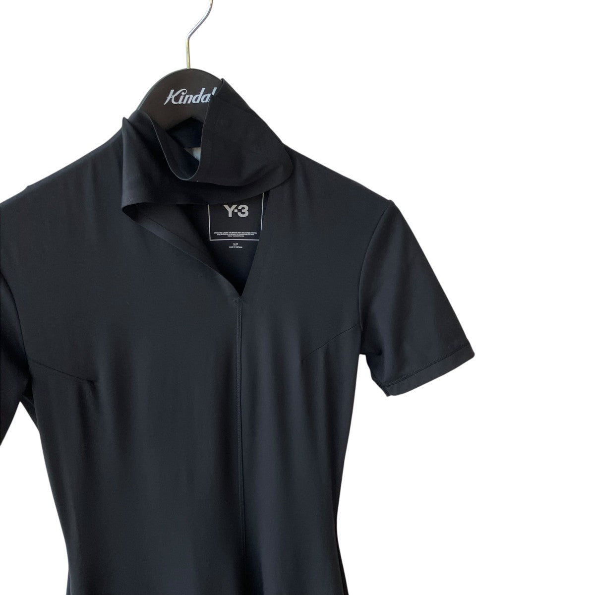 Y-3 FITTED NECK CLOSURE DRESS半袖ワンピースJI7088 古着・中古-3枚目のアイテム画像