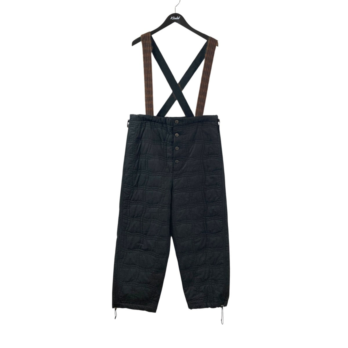 THE SWEEP TROUSER キルティングサスペンダーパンツサスペンダーパンツ