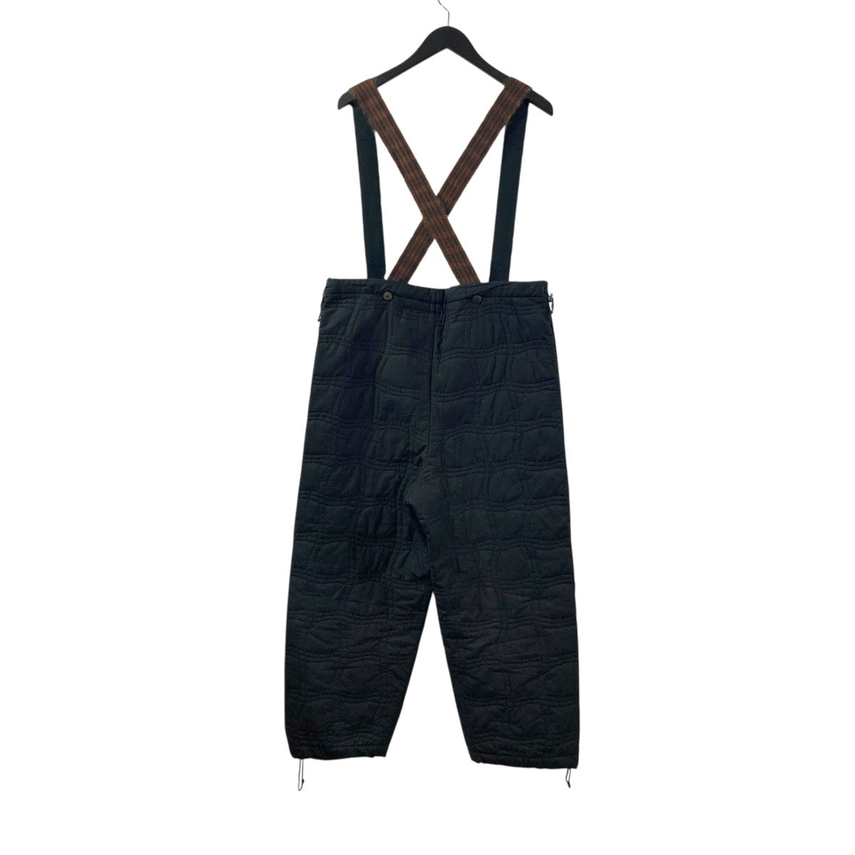 THE SWEEP TROUSER キルティングサスペンダーパンツサスペンダーパンツ