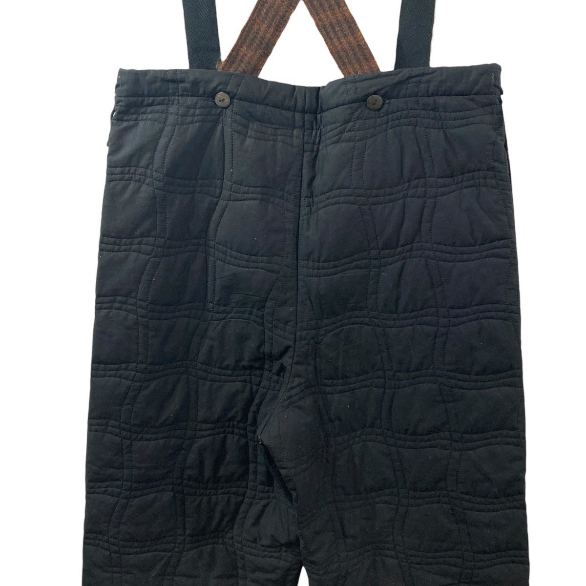 THE SWEEP TROUSER キルティングサスペンダーパンツサスペンダーパンツ