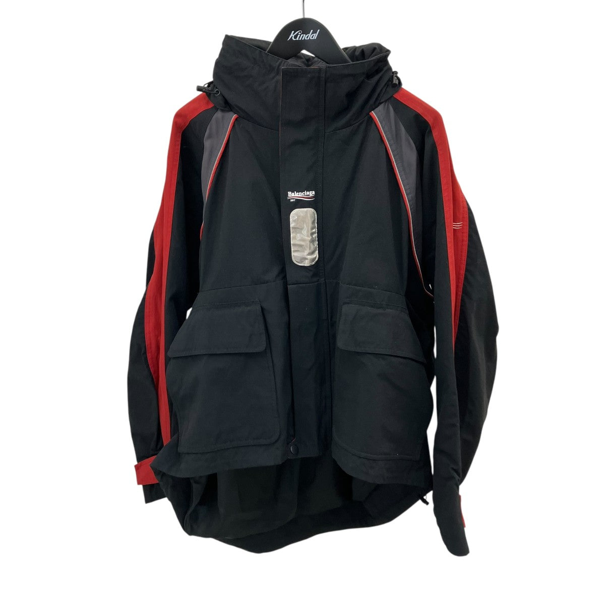BALENCIAGA Cシェイプマウンテンパーカー485737TTD06 古着・中古-1枚目のアイテム画像