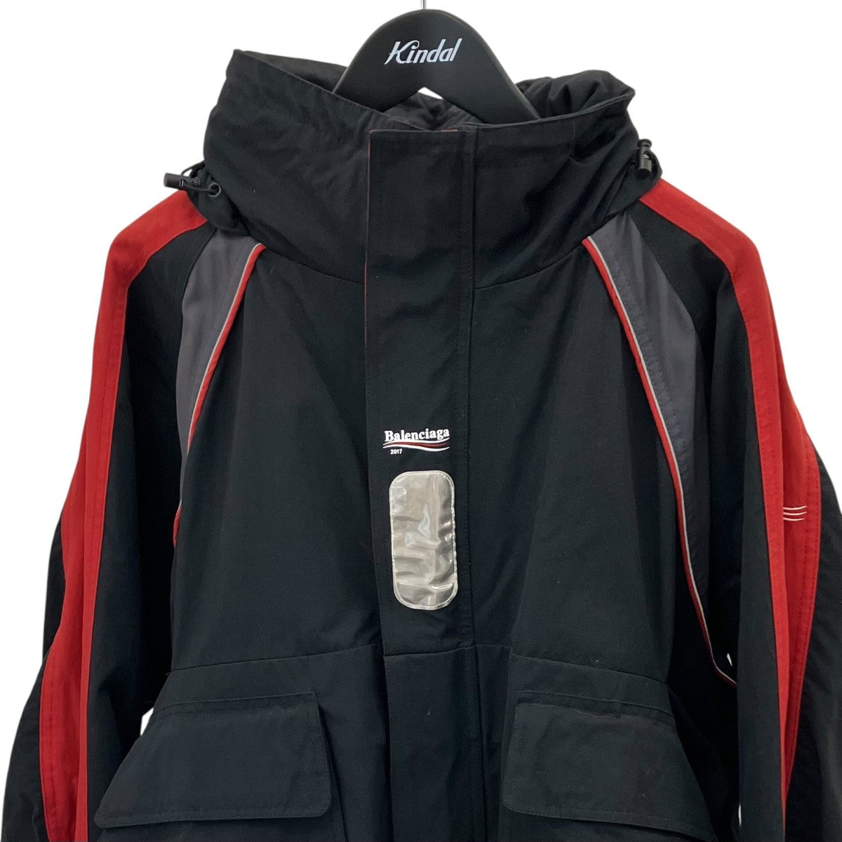 BALENCIAGA Cシェイプマウンテンパーカー485737TTD06 古着・中古-2枚目のアイテム画像