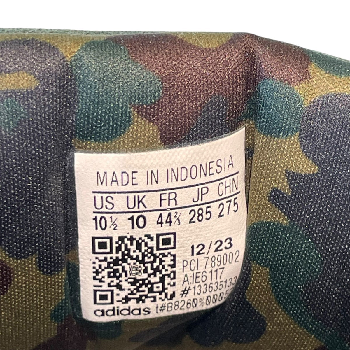 Lawsuit N BAPE 1st CamoローカットスニーカーIE6117